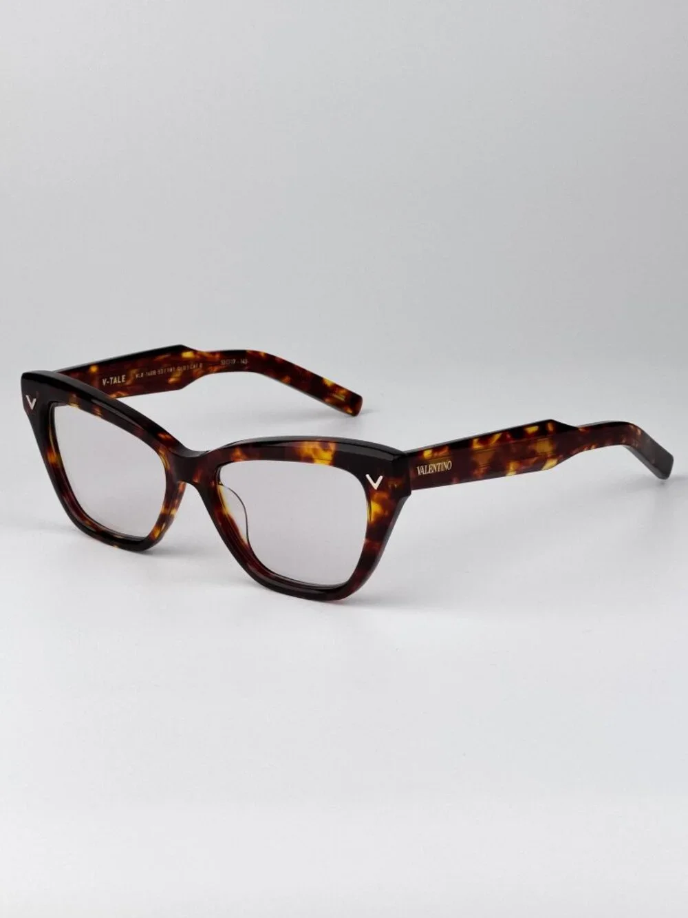 Valentino V-TALE VLX-140 B Cat Eye Eyeglasses – Havana